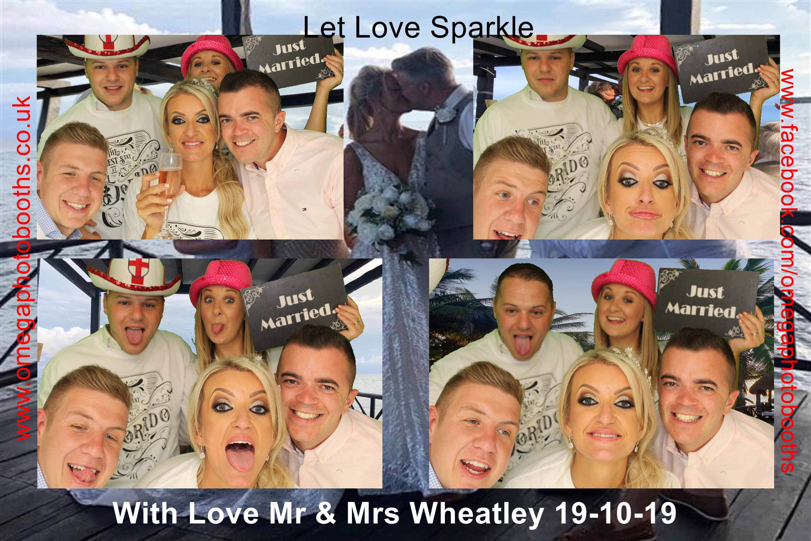 Mr & Mrs Wheatley  | View more photos from the event at gallery.omegaphotobooths.co.uk/u/Omega-Photobooths/Mr-Mrs-Wheatley